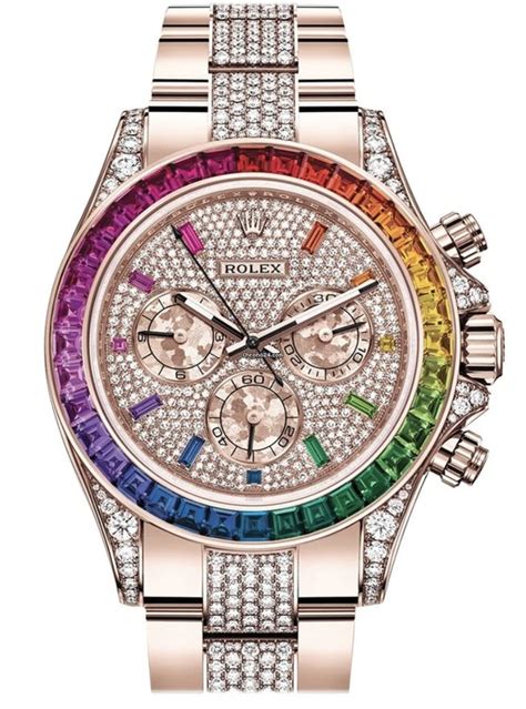 rolex daytona rainbow 2021